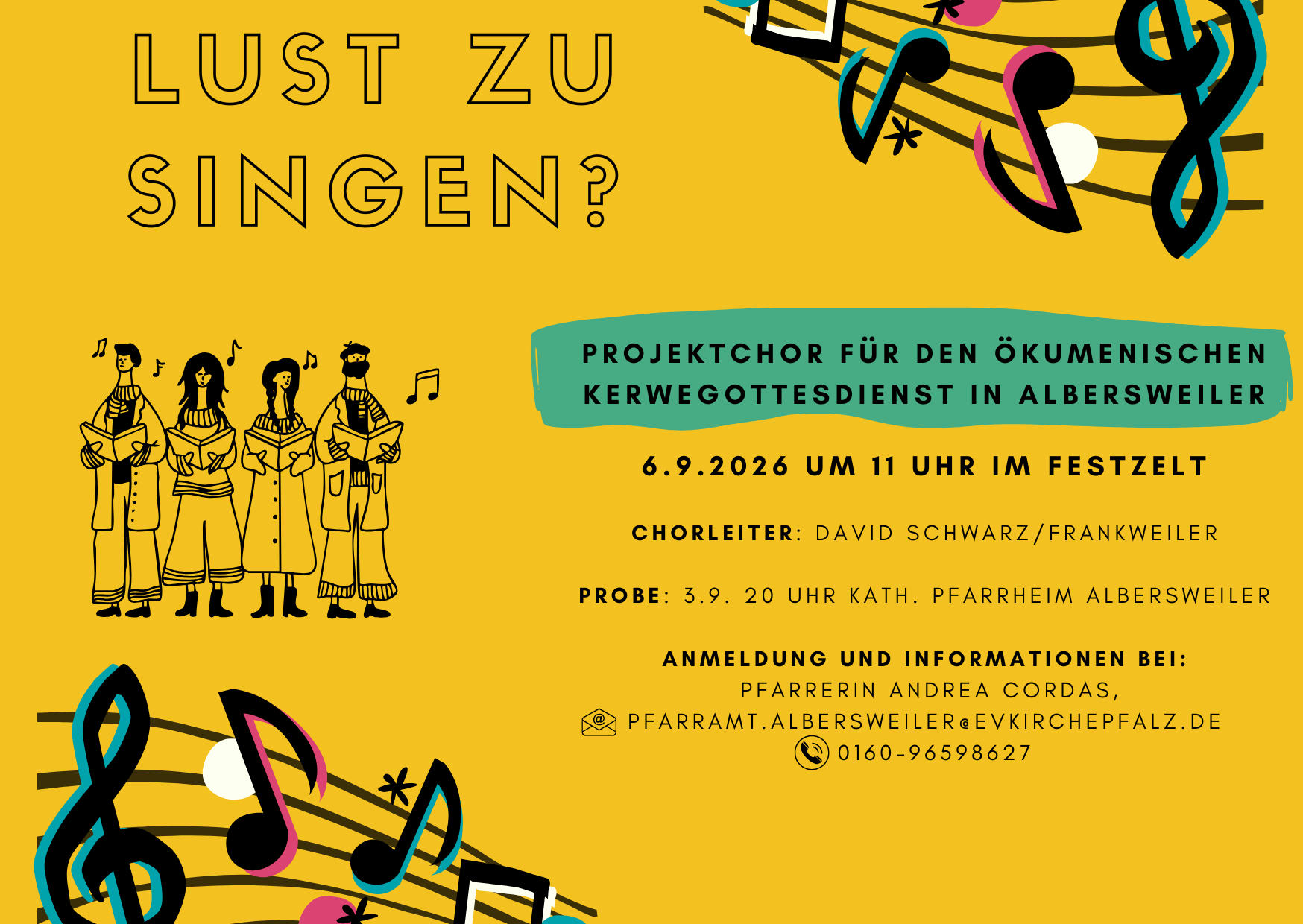 Projektchor 2026 neu