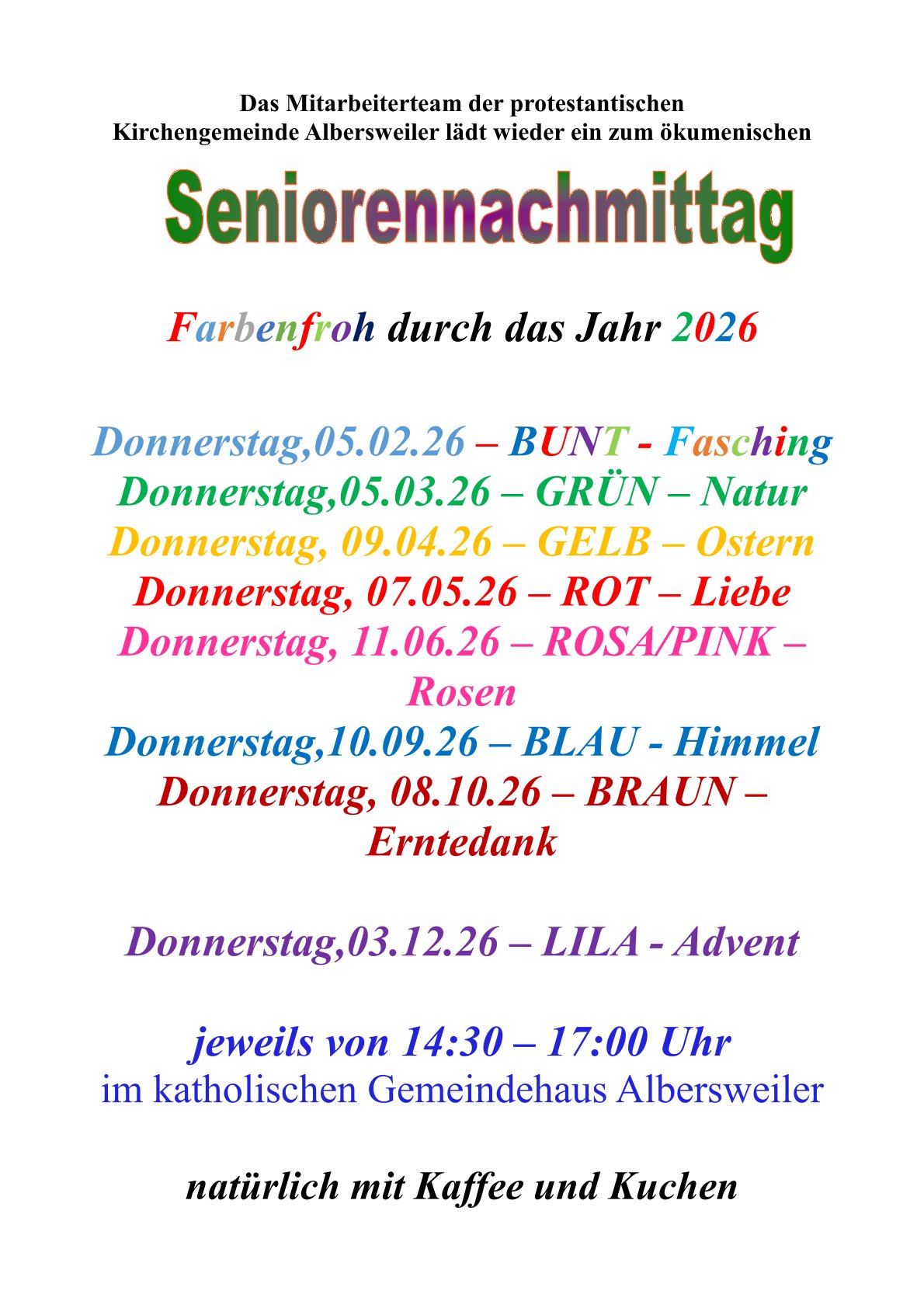 Seniorennachmittage 2026 1