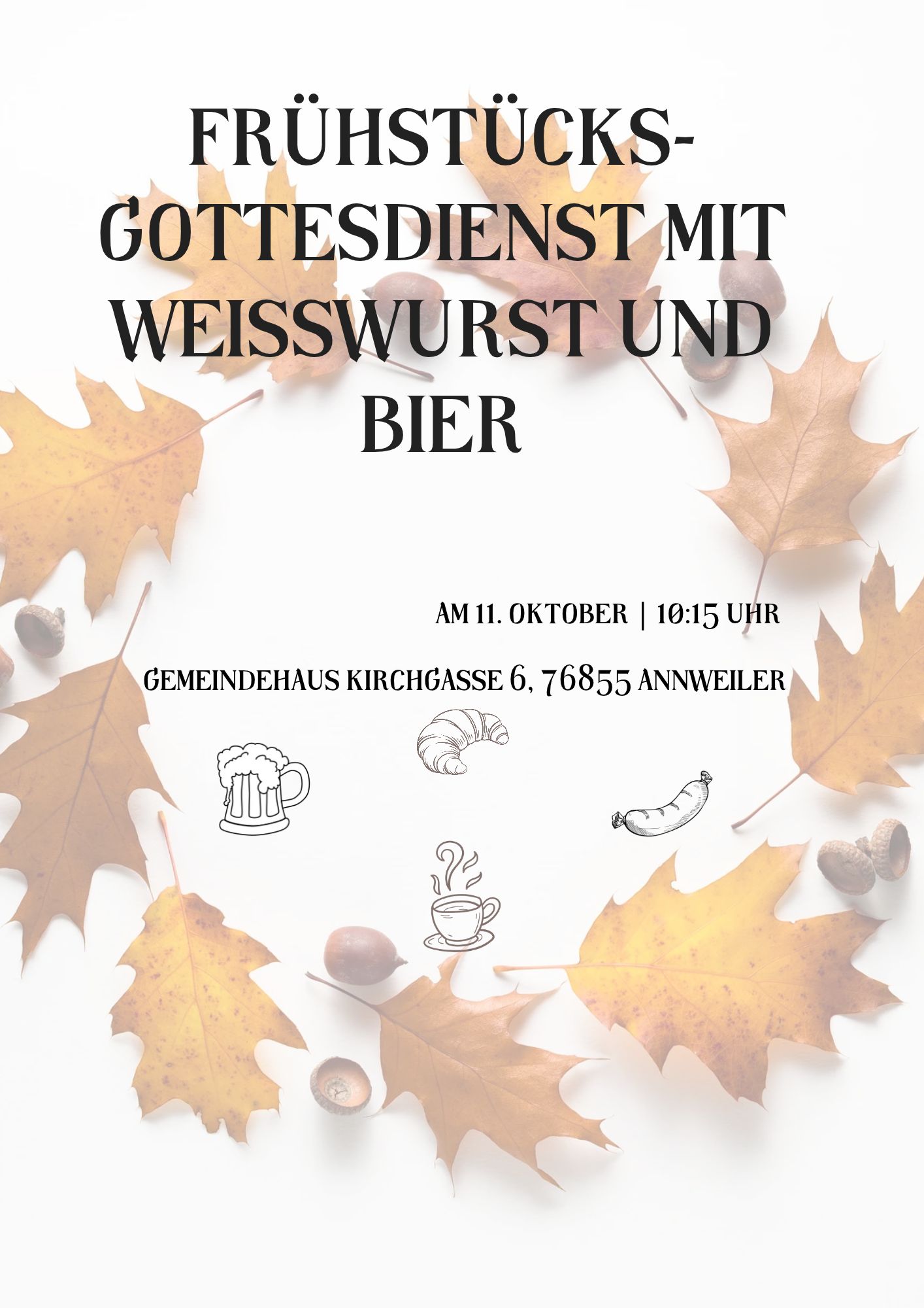 Weisswurst GoDi 11.Oktober 2026