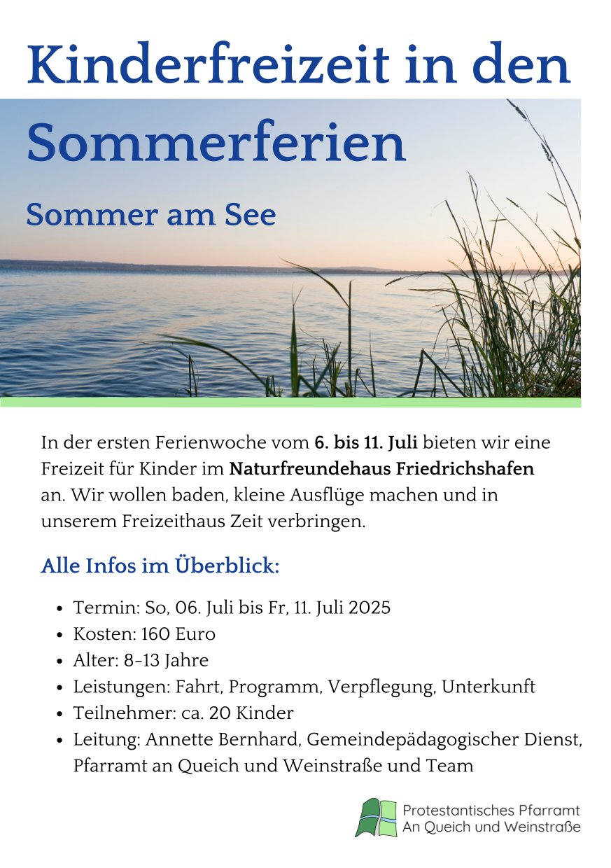 Kinderfreizeit in den Sommerferien Annweiler 4 1