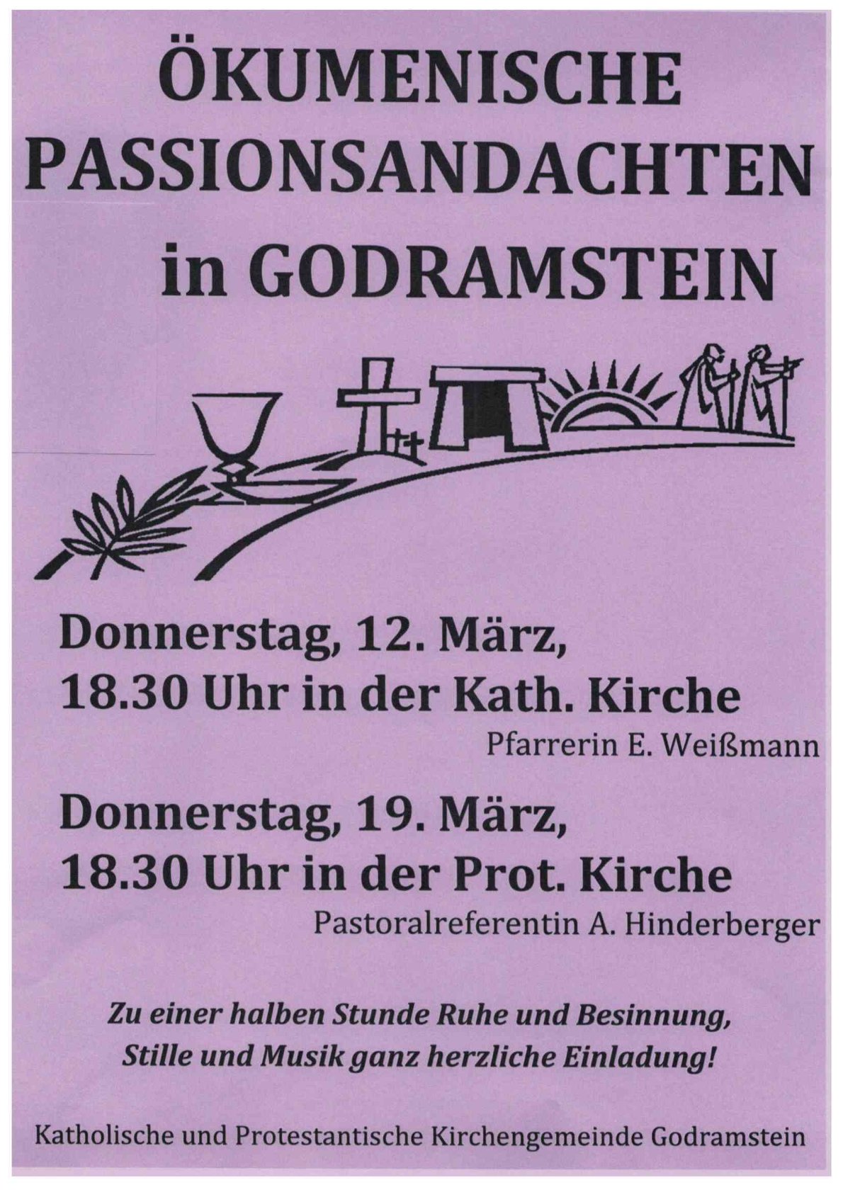 Ökumenische Passionsandachten 2026 1