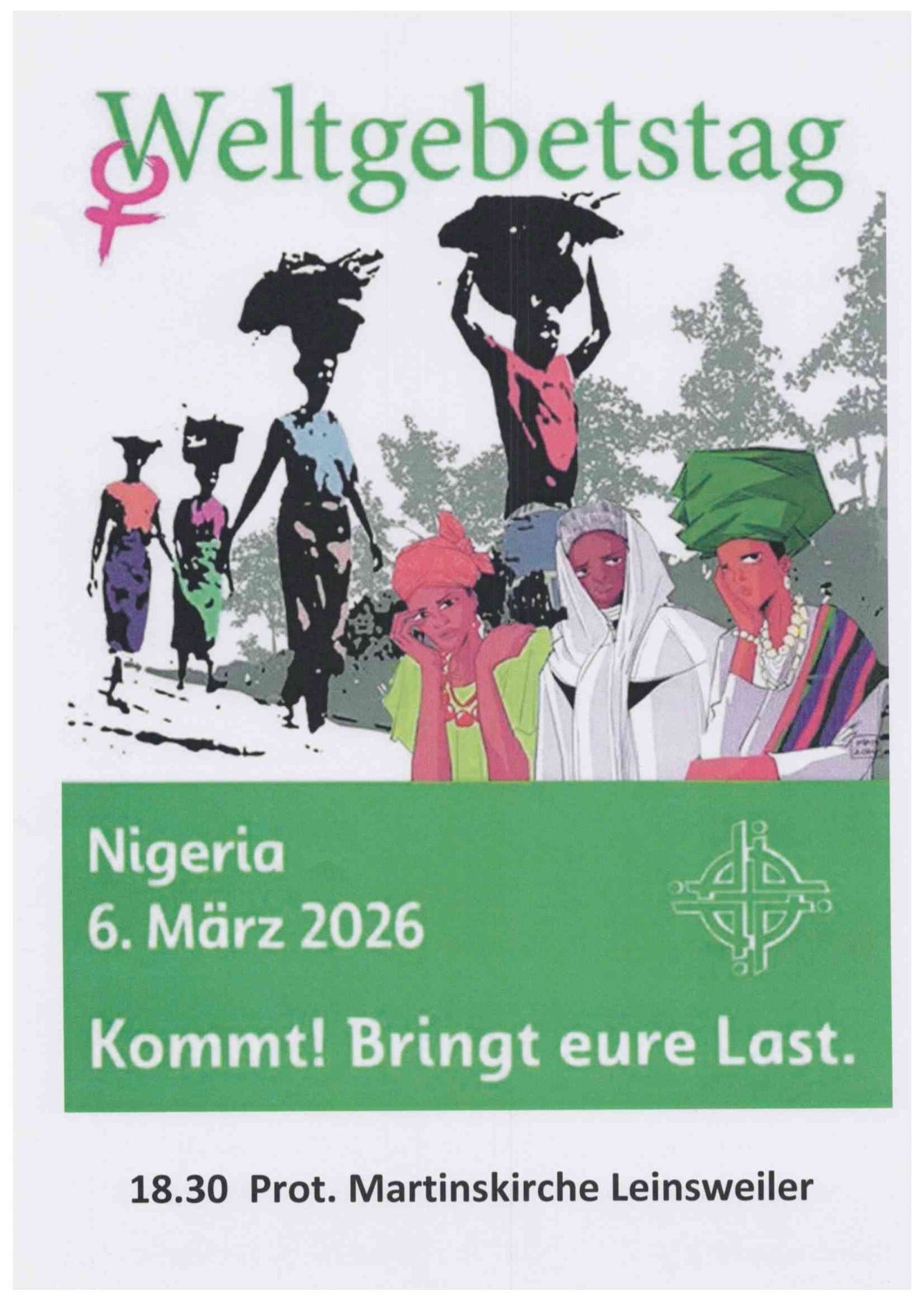Weltgebetstag 06.03. 1