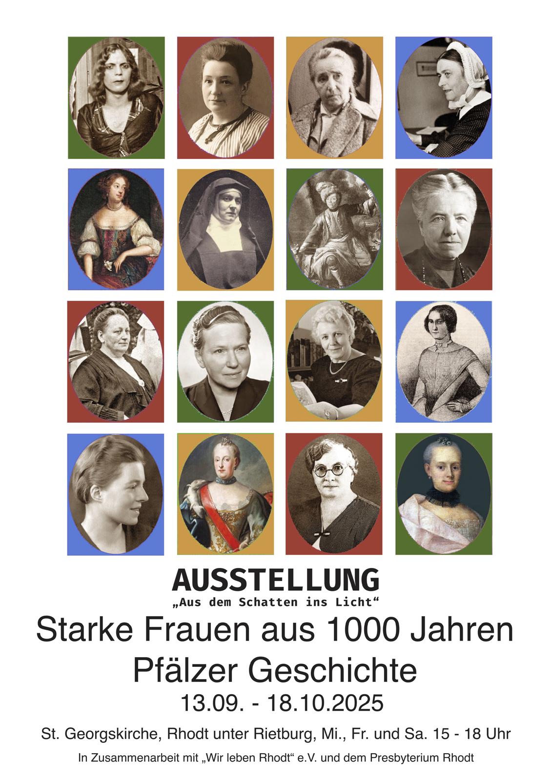 Ausstellung Aus dem Schatten ins Licht